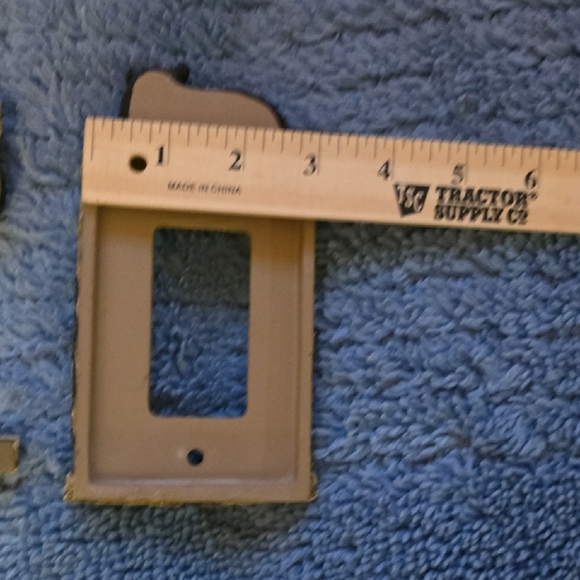 Bear-Themed Light Switch Cover Set - Black and Brown - Picture 15 of 15